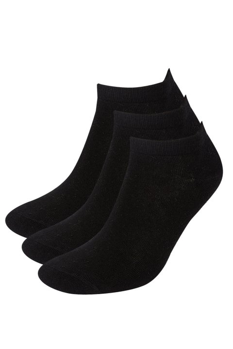 Black Man 3 Pack Seamless Socks Casual