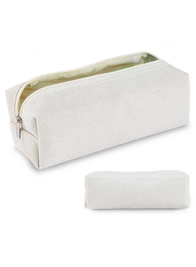 SenseYo Pencil Case Pouch for Stationery Organizer (Beige) - Image 1