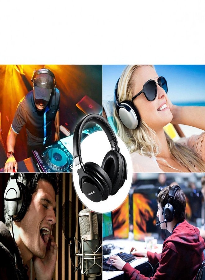 TAKSTAR PRO 82 Professional Studio Dynamic Monitor Headphone Headset Over-ear for Recording Monitoring Music Appreciation Game Playing with Aluminum Alloy Case - Image 5