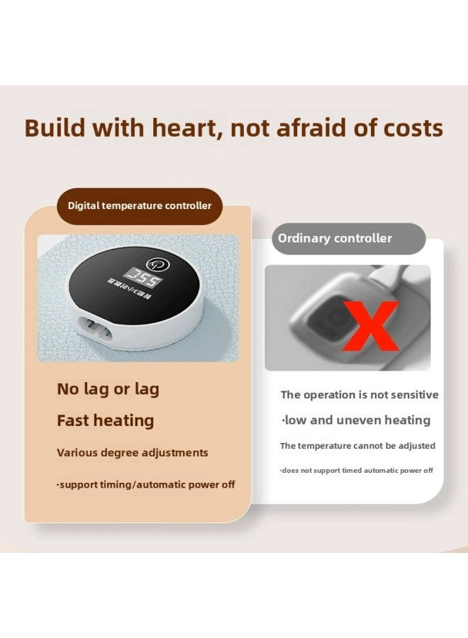 Cartoon Heating Hand Warmer Wrist Pad Mouse Pad Computer Hand Pad Leather Table Pad Keyboard Pad Shortcut Key Mouse Pad-Color:330*800*1.8mm-Pattern:L-1355 - Image 5