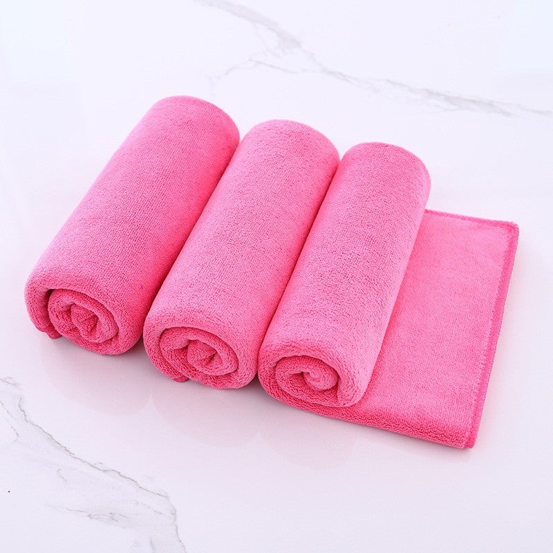 Special Car Wash Towel Thickened Car Towel Microfiber Absorbent Household Cleaning Large Cloth - Image 1