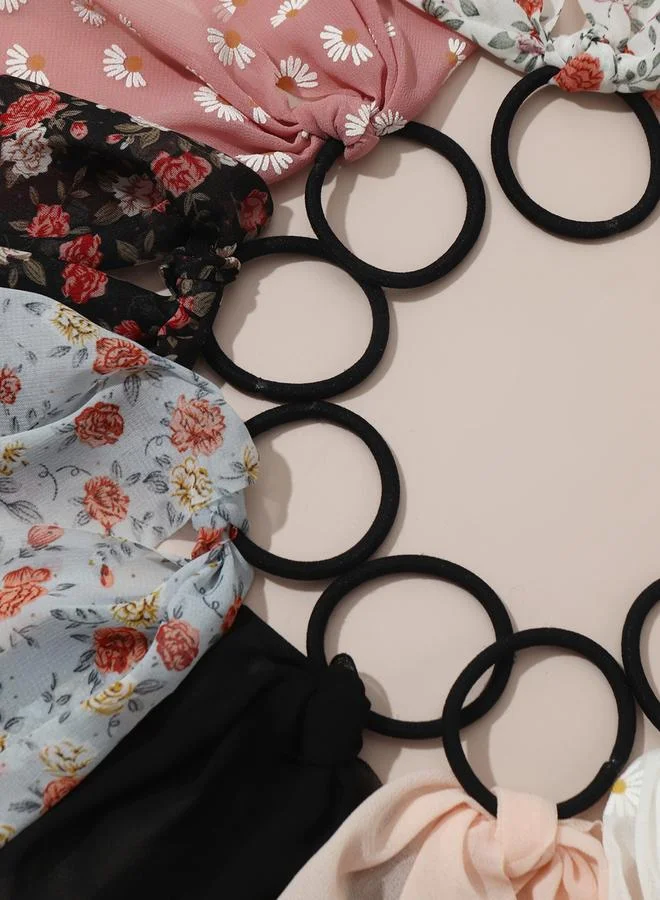 Take Two Take Two Set of 10 - Bow Hair Tie