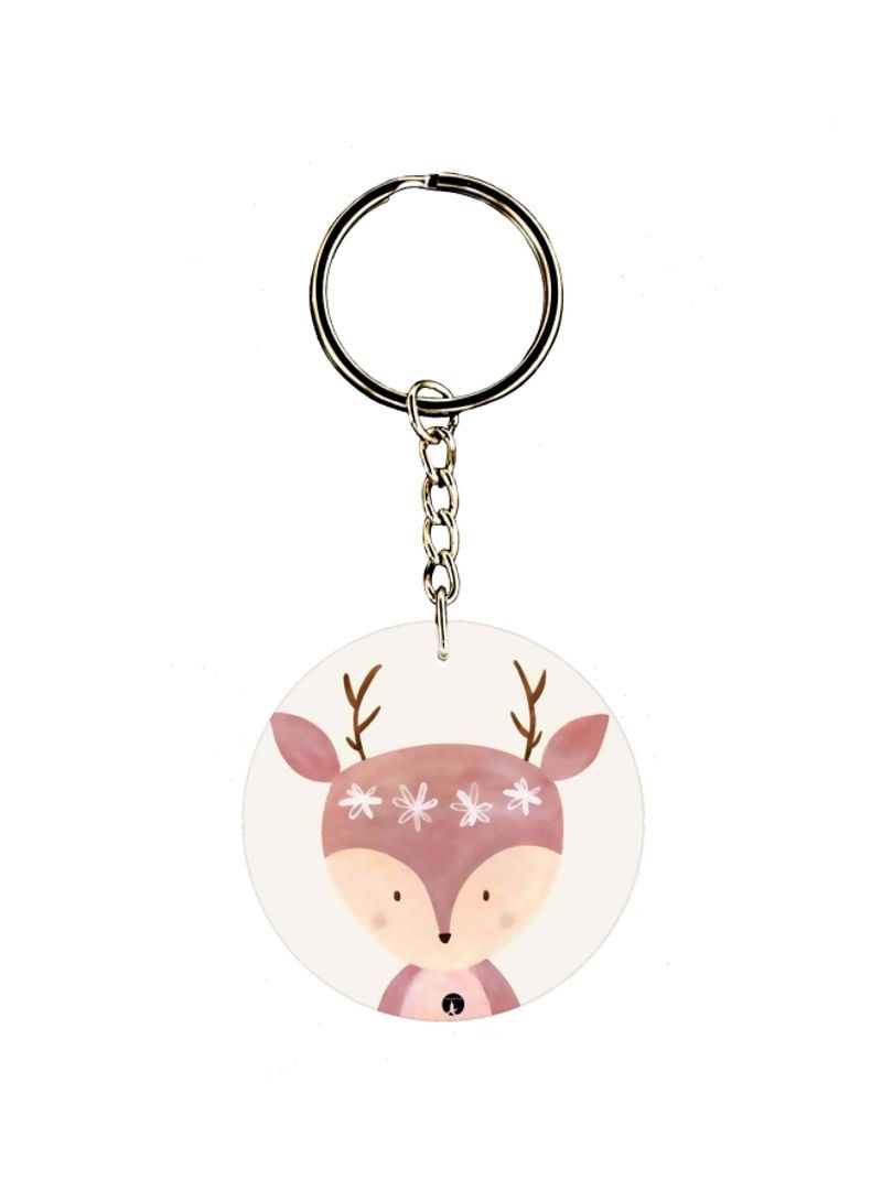 RKN Fox Printed Keychain