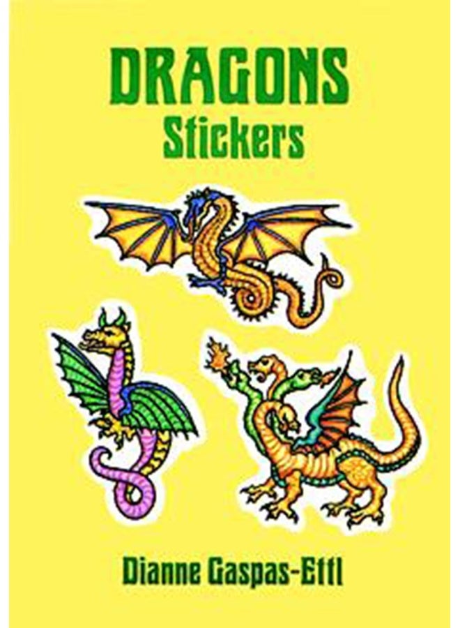 Dragons Stickers: 20 Full-Color Pressure-Sensitive Designs  - Image 1
