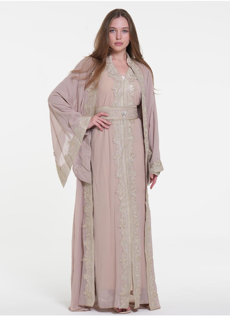 AL BENT AL SHARQIEH kaftan , arabian dress  - Image 1