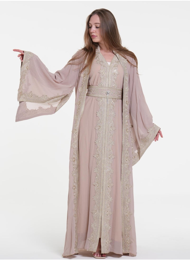 AL BENT AL SHARQIEH kaftan , arabian dress  - Image 2