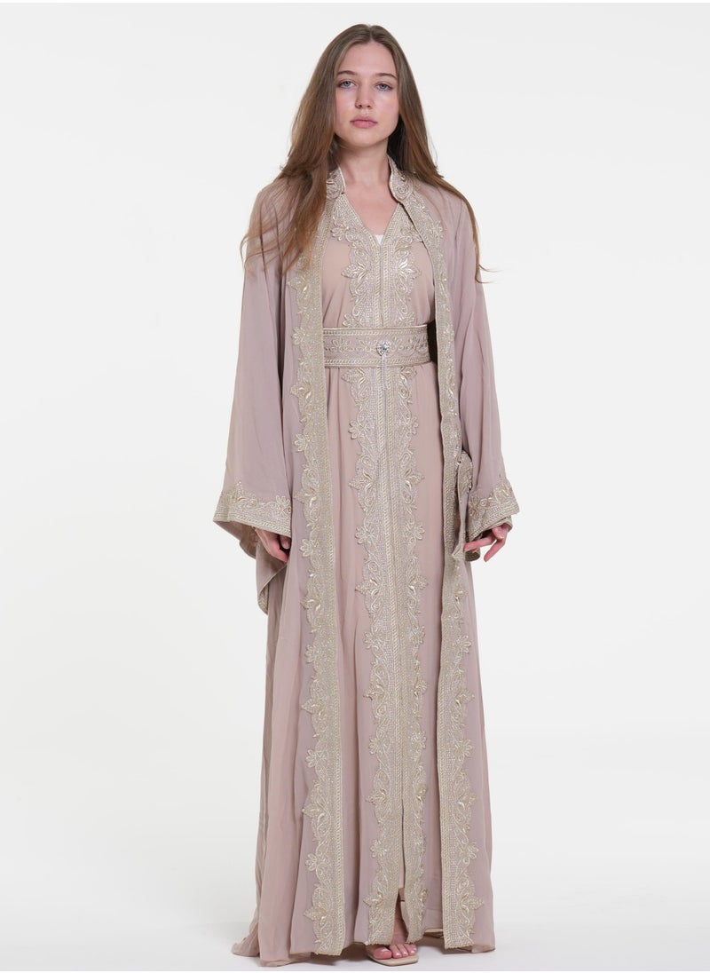 AL BENT AL SHARQIEH kaftan , arabian dress  - Image 4