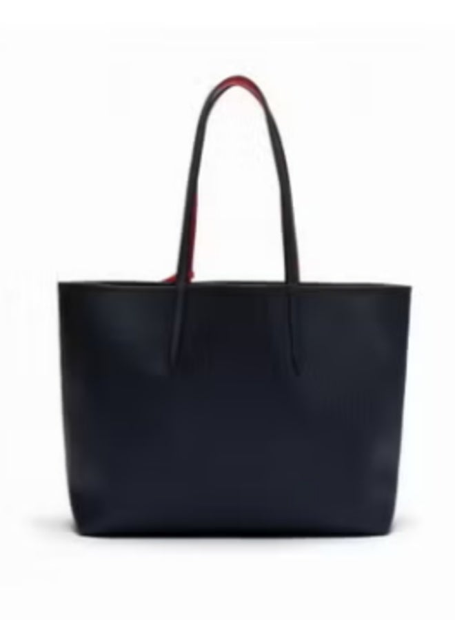 Women's Large Fashion Versatile Large Capacity Zipper Handbag Single Shoulder Bag Tote Bag - Image 4