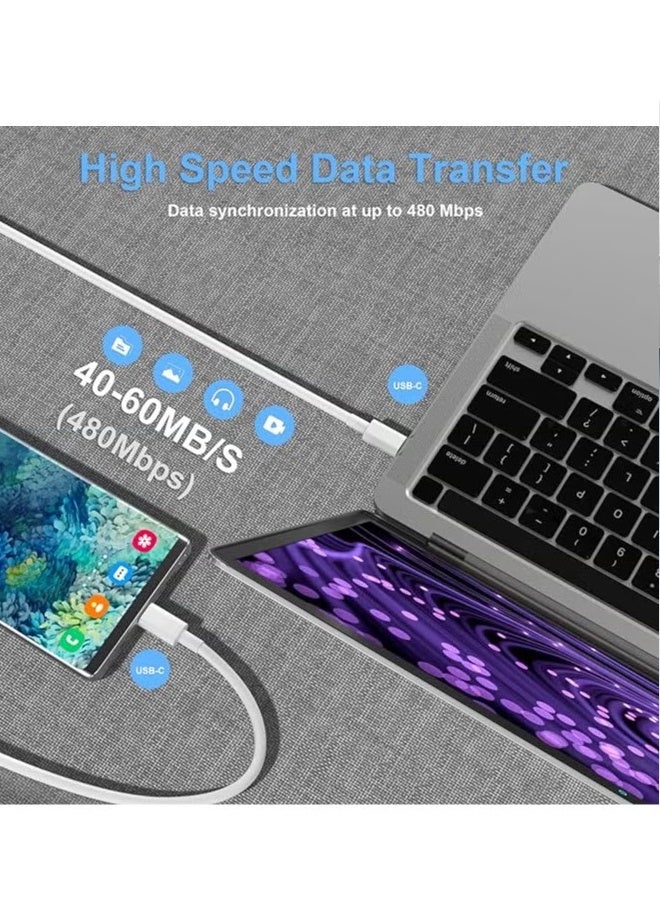 X spring iPhone 35W Type C Fast Charging Power Adapter, Fast Charging USB C Wall Charger, Fast PD 35W Charger Plug for iPhone 16/15/15 Pro/15 Pro Max/15 Plus/14 series/13/12/11series,iPad,Mac,AirPods White - Image 4