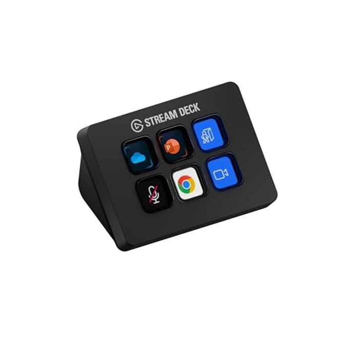 elgato Stream Deck Mini  Control Zoom, Teams, Powerpoint, Ms Office And More, Boost Productivity With Seamless Integration For Daily Apps, Set Up Shortcuts Easily, Compatible With Mac And Pc - Image 1