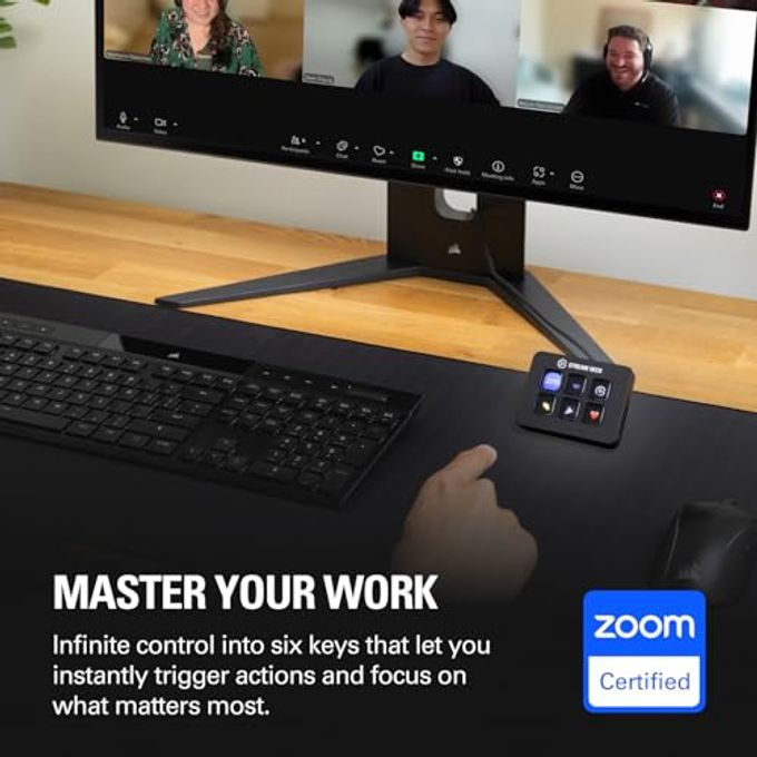elgato Stream Deck Mini  Control Zoom, Teams, Powerpoint, Ms Office And More, Boost Productivity With Seamless Integration For Daily Apps, Set Up Shortcuts Easily, Compatible With Mac And Pc - Image 2