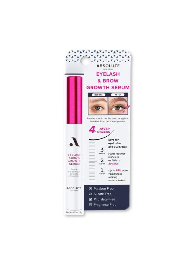 Absolute New York - Eyelash & Brow Growth Serum - Image 1