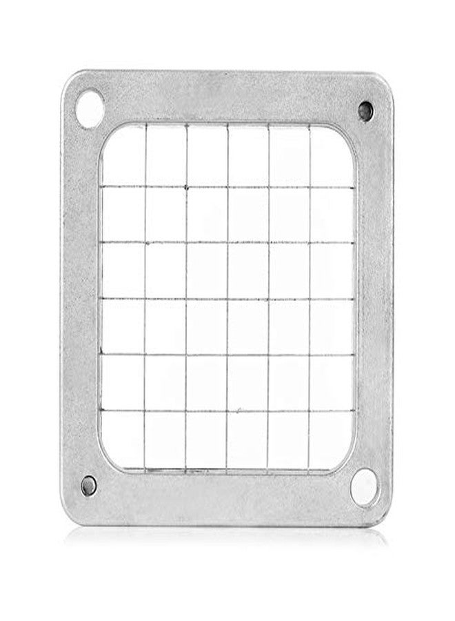 نيو ستار فود سيرفيس شفرة بديلة من نيو ستار فودسيرفيس رقم 1028959 لقطاعة البطاطس المقلية المثبتة على الحائط من نيو ستار فودسيرفيس رقم 1028935 مقاس 1/2 بوصة (قطعة غيار فقط متوافقة مع قطاعة البطاطس المقلية المثبتة على الحائط من نيو ستار فودسيرفيس). - Image 1