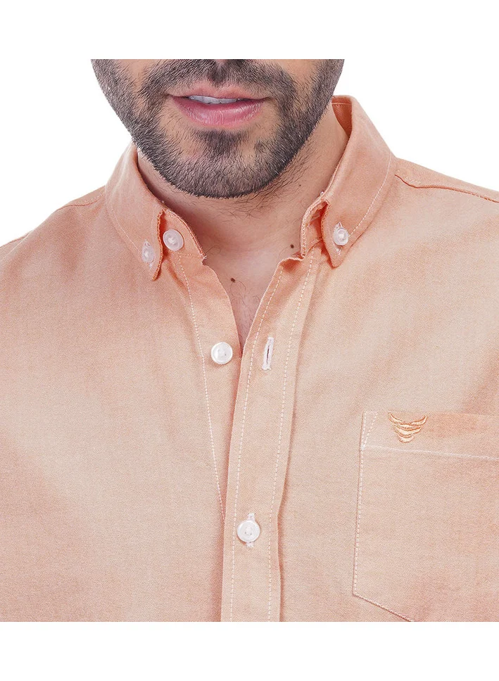 Coup Coup - Solid Shirt with Long Sleeves and Pocket Detail