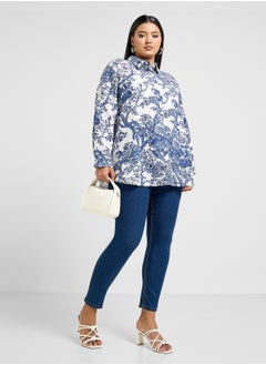 Ella Plus Printed Top  - Image 4