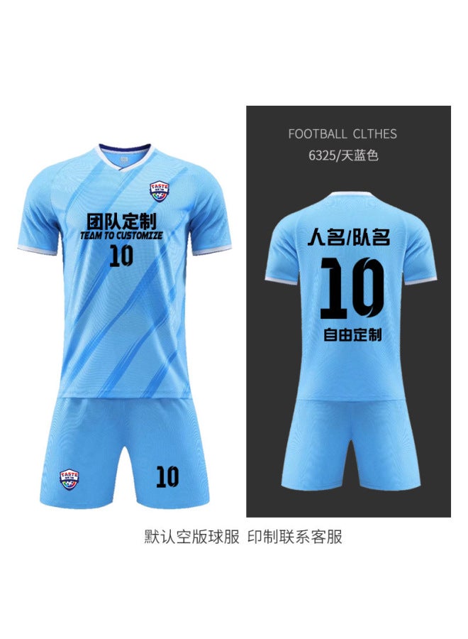 New Football Suit Children/adult Football Training Uniforms For Primary And Secondary School Students Game Sports Jerseys