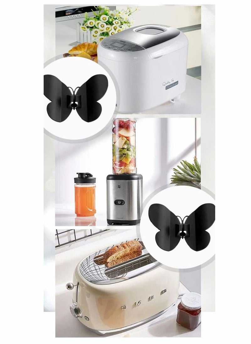 Excefore - Cord Holder, 4 Pcs Cord Wrap Butterfly Power Cord Holder, Silicone Cord Keeper, Cord Shortener, Cord Organizer For Kitchen Aid Cable Organizer - Image 1