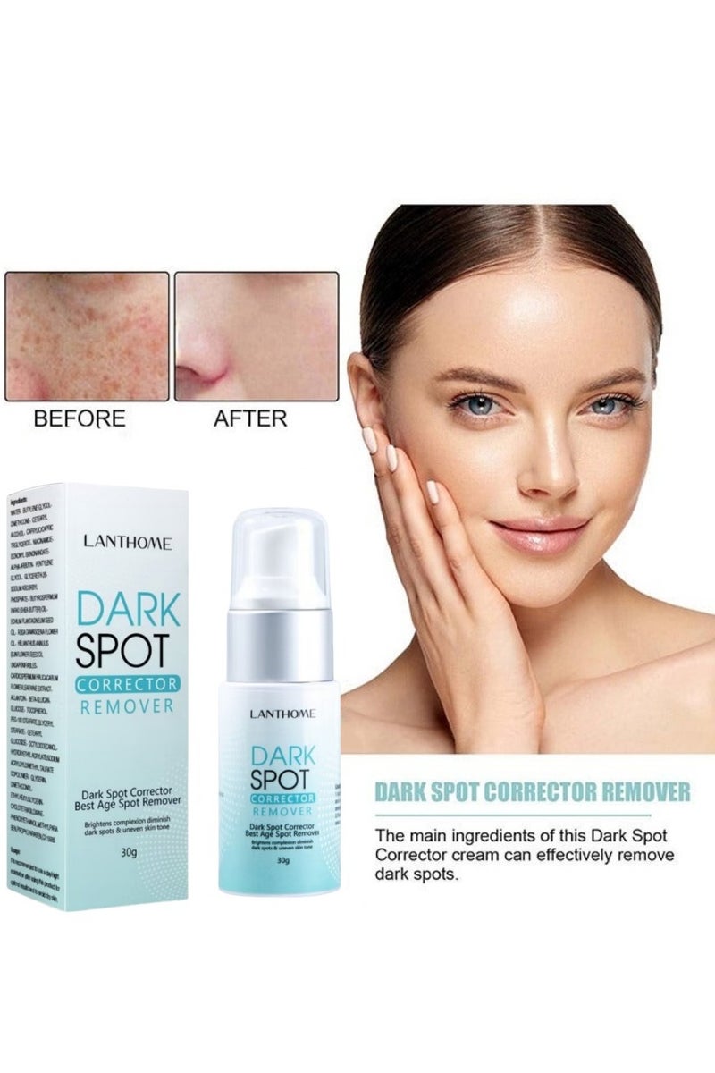 Lanthome 30g Dark Spot Corrector Cream – Professional Grade Face & Body Treatment for Hyperpigmentation | Works on All Skin Types & Tones (Men & Women) - Image 1