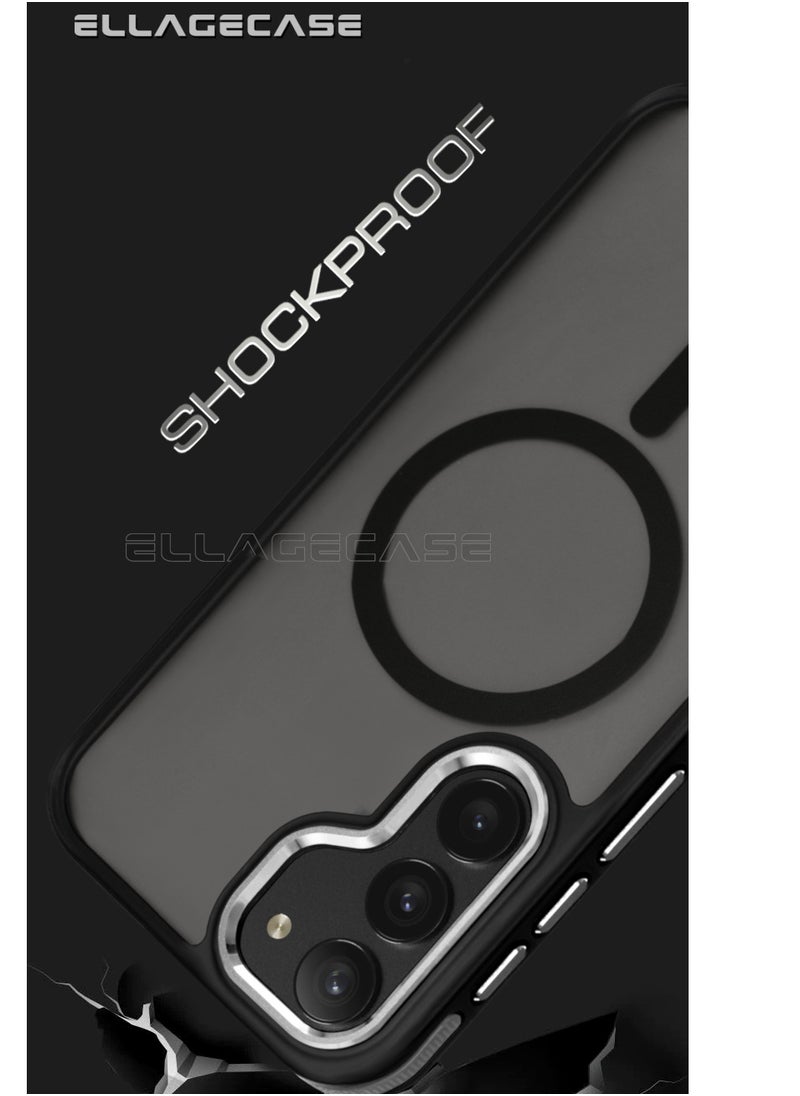 ELLAGECASE - Stylish Case for Samsung Galaxy S23 Plus, Solid Camera Protection, Shockproof, Enhanced Protection, Compatible with Magsafe and Wireless Charging - Image 1