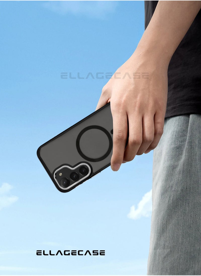 ELLAGECASE - Stylish Case for Samsung Galaxy S23 Plus, Solid Camera Protection, Shockproof, Enhanced Protection, Compatible with Magsafe and Wireless Charging - Image 1