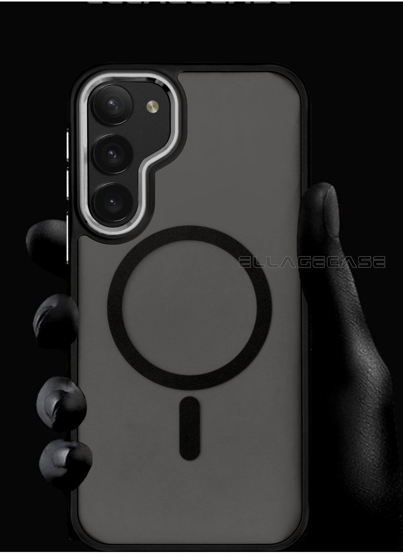 ELLAGECASE - Stylish Case for Samsung Galaxy S23 Plus, Solid Camera Protection, Shockproof, Enhanced Protection, Compatible with Magsafe and Wireless Charging - Image 1