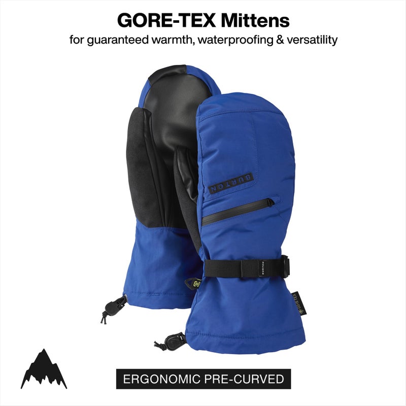 Burton Menâ€™s Gore-TEX Insulated Mittens â€“ Waterproof Winter Snowboard Mittens â€“ Jake Blue, Medium - Image 2