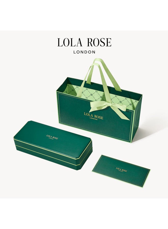 Lola Rose Sugar Cube Green Watch For Women, Light Luxury Versatile Birthday Gift New Year Present For Girlfriend Or Wife - Image 4