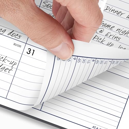 AT-A-GLANCE 2026 Appointment Book Planner, Weekly & Monthly, 8-1/2" x 11", Large, Quarter-Hourly, DayMinder, Gray (GC5200726) - Image 4