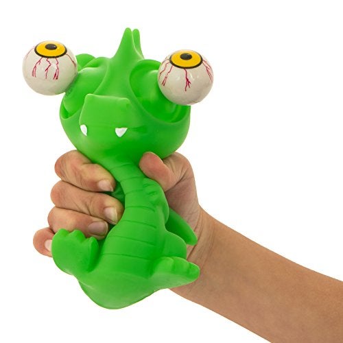 IPIDIPI TOYS Flippy Dragon Squishy Eye Popping - Halloween Squishy Toys for Trick or Treat - Fun Fidget Toy, Birthday Party Favors, Halloween Goodie Bag Stuffers for Boys and Girls - Image 5