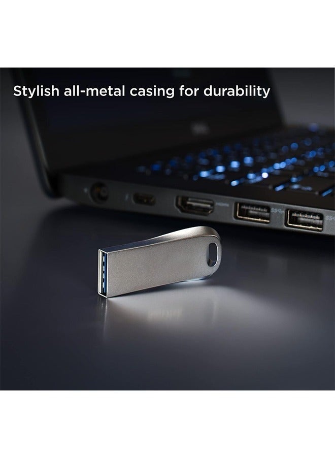 512GB USB 3.2 Gen 1 Flash Drive, Ultra Luxe High-Speed Metal USB Stick, Portable Data Storage Device – Black - Image 1