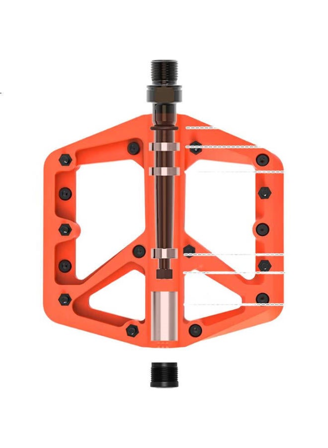 LeBycle Bicycle Pedal Nylon Mountain Road Bike Pedal Universal Pedal Three Bearings Pedal Super Light Pedal Board - Image 3