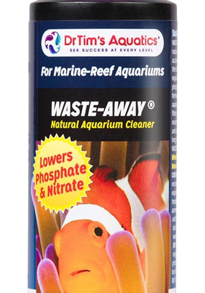 DrTim's Aquatics Waste-Away Natural Aquarium Cleaner for Marine-Reef Aquariums - 4 oz - Image 1