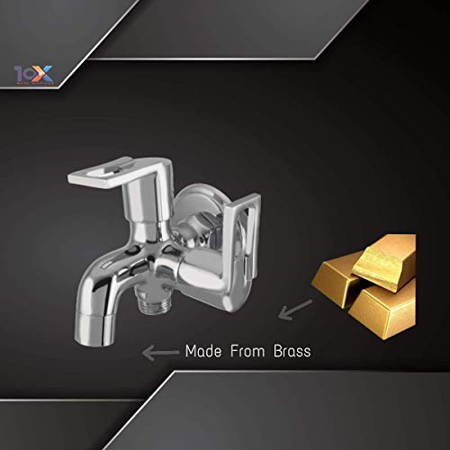10X Bib Tap 2 in 1 SQ-5578 for Bathroom/Kitchen Wall Mount - Image 3