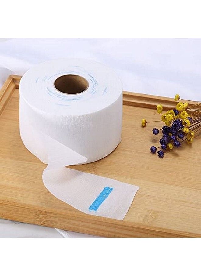 ericotry - 2Rolls Disposable Barber Neck Strip Neck Band Barber Neck Paper Hairdressing Stretchy Wrap Strip Hair Cutting Supplies - Image 1