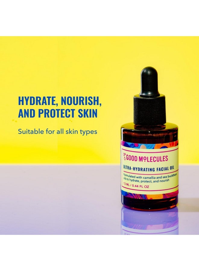 زيت الوجه فائق الترطيب - زيت مرطب للوجه لتوهج ندى - العناية بالبشرة للوجه بزيت نبق البحر وزيت الكاميليا