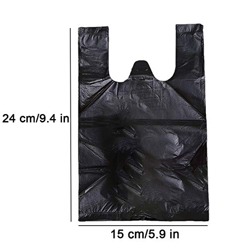 Hipruict Sanitary Napkin Disposal Bags 200 PCS Personal Disposal Bags For Women Trash Bags With Handle For Feminine Hygiene Product Black - Image 5