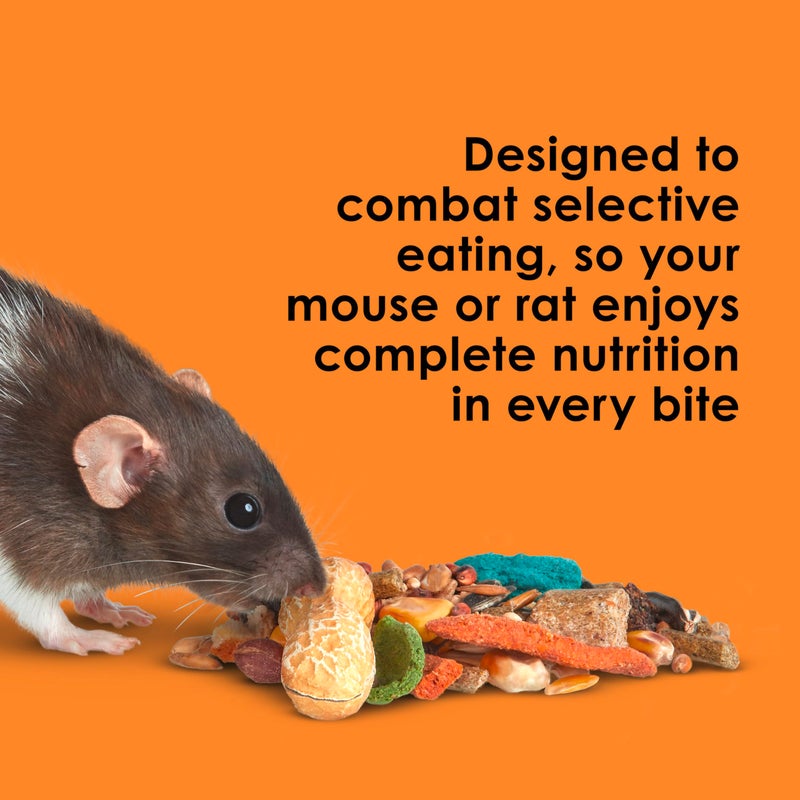 Kaytee Fiesta Mouse & Rat Food, Nutritious and Fun Blend, Supports Dental Health and Digestion, 4.5 pounds - Image 4