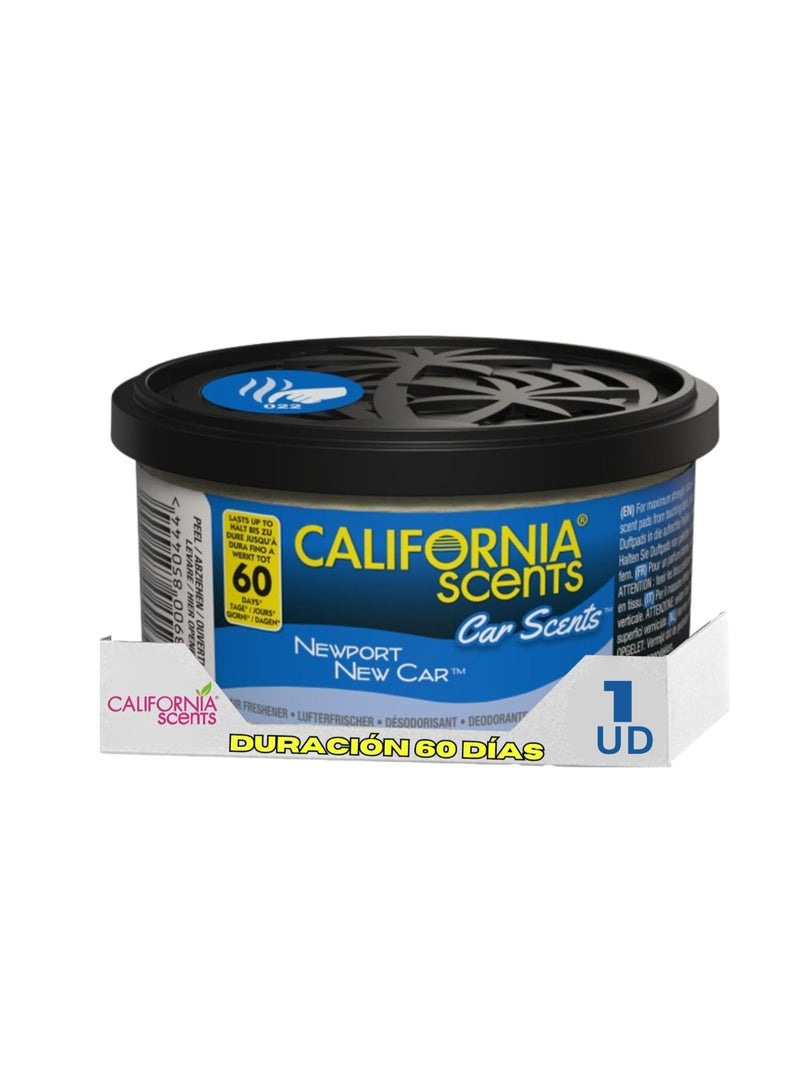 California Scents Car Scents Air Freshener - Newport New Car - Image 1