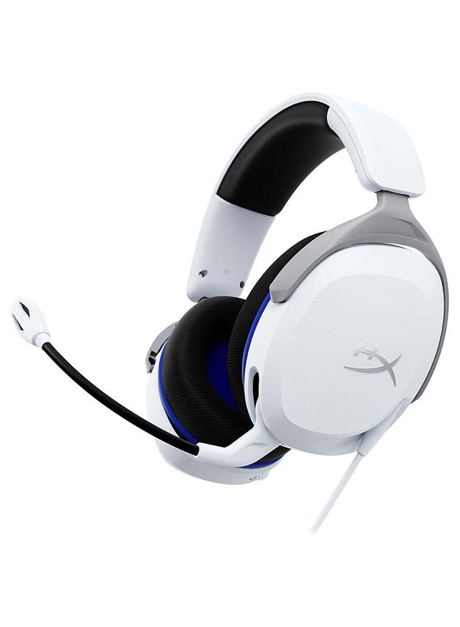 HyperX Cloud Stinger 2 Core - Gaming Headset for Playstation, Lightweight Over-Ear Headset with mic, Swivel-to-Mute Function, 40mm Drivers - White | 639N7AA#A2N - Image 1
