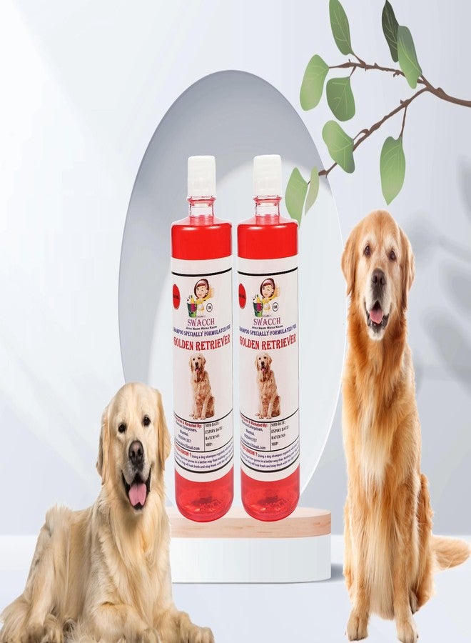 SWACCH Shampoo Specially FORMULATED for Golden Retriever (500ML) (Pack of 2) Strawberry - Image 3