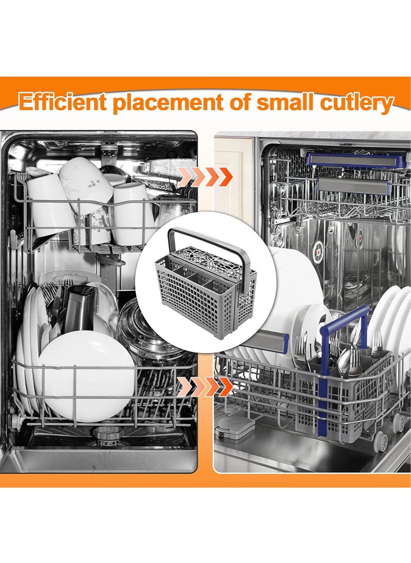 Generic Universal Dishwasher Silverware Cutlery Utensils Basket Replacement Compatible with GE, Whirlpool, LG, Samsung, Bosch, Maytag, KitchenAid, Kenmore, Frigidaire and Most Brands  - Image 4