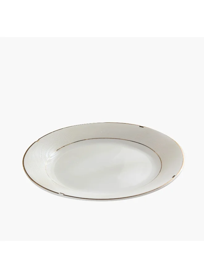 Home Box Gold Rib Side Plate - 19.5 cm
