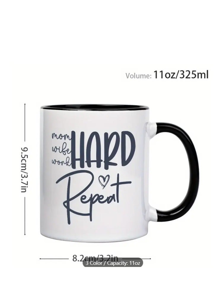 RYN Hard Repeat  Coffee mug - Image 3