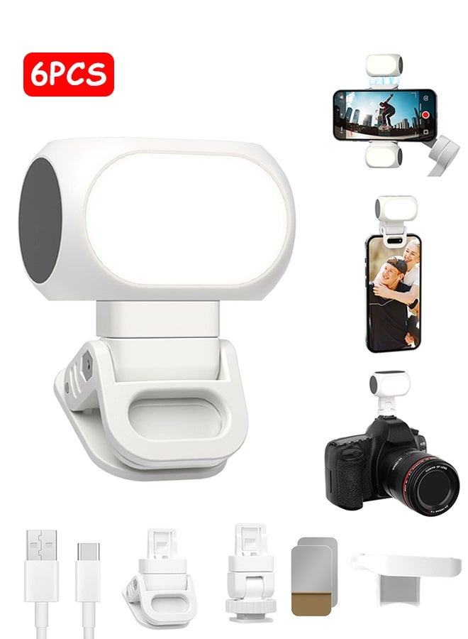 gecomo Gecomo Magnetic Selfie Light With Phone Clip Cold Shoe Mount
