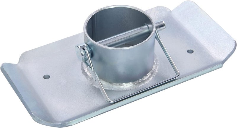 TOWKING 5000lbs Trailer Jack Foot Plate with Pin Base, Silver - Image 3