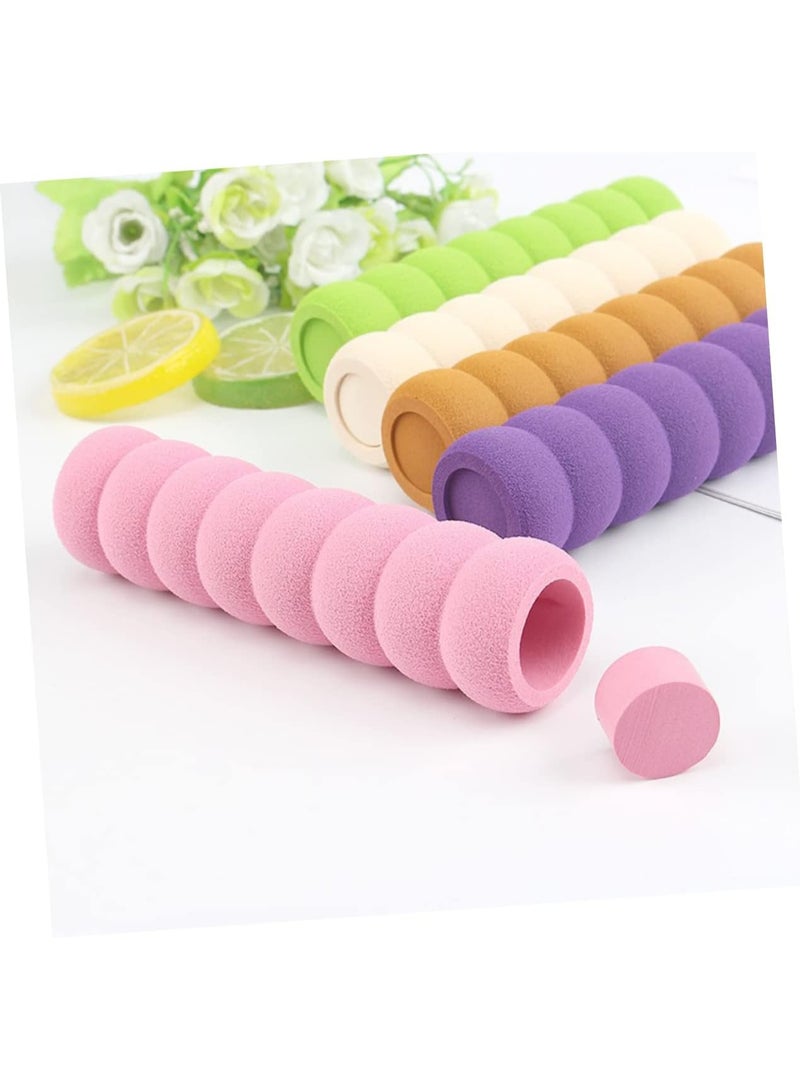 هوميرا واقي مقبض باب مرن من الفوم، 14 سم، مزود بمانع صدمات مدمج لتقليل تأثير الصدمات على الحائط. سهل التركيب، مناسب للاستخدام المنزلي والمكتبي. تصميم أنيق ومتين. - Image 1