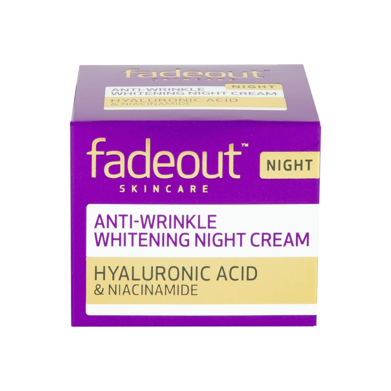 Fade Out Anti-Wrinkle Whitening Night Cream 50 ml