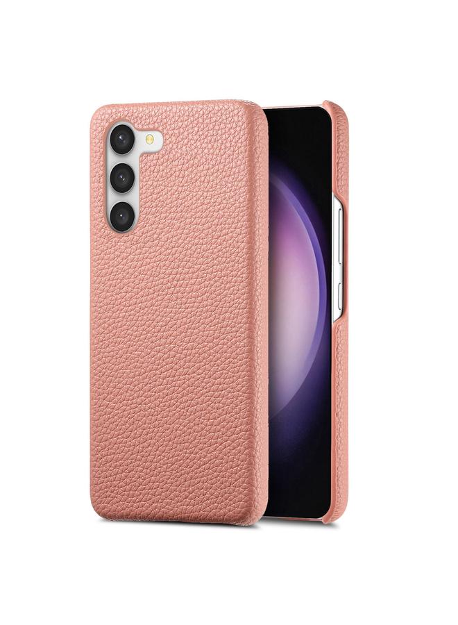 The Bros Case For Samsung Galaxy S23+ 5G Litchi Oil Edge Leather Back Phone Case