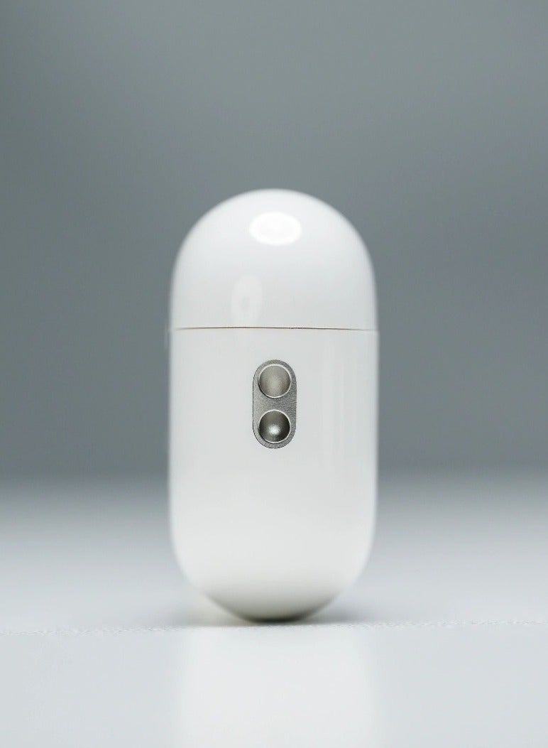 porodo True Wireless Active Noise Cancellation ( ANC ) Earbuds Pro 2 / Touch Control / Voice Assistant / Wireless Charging / Pop-Up Connection - White - Image 5