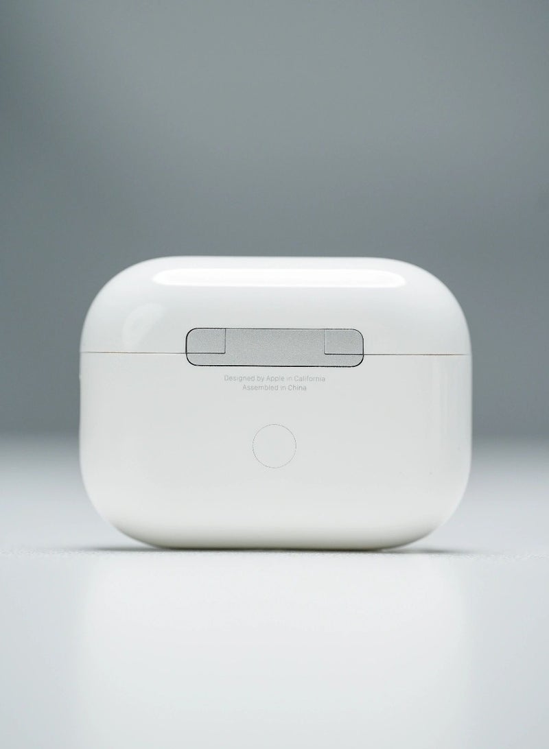 porodo True Wireless Active Noise Cancellation ( ANC ) Earbuds Pro 2 / Touch Control / Voice Assistant / Wireless Charging / Pop-Up Connection - White - Image 4